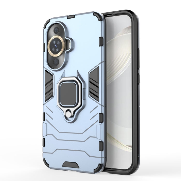 Supporto per anello magnetico PC + custodia per telefono in TPU, For Huawei nova 11i, For Huawei Mate 60, For Huawei nova 11 SE 4G, For Huawei nova 11 Pro, For Huawei nova 11