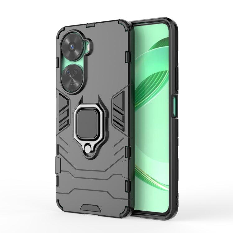 Supporto per anello magnetico PC + custodia per telefono in TPU, For Huawei nova 11i, For Huawei Mate 60, For Huawei nova 11 SE 4G, For Huawei nova 11 Pro, For Huawei nova 11