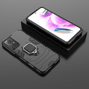 Supporto per anello magnetico PC + custodia per telefono in TPU, For Xiaomi Redmi Note 12S 4G, For Xiaomi Redmi 12 4G
