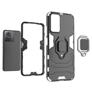 Supporto per anello magnetico PC + custodia per telefono in TPU, For Xiaomi Redmi Note 12S 4G, For Xiaomi Redmi 12 4G