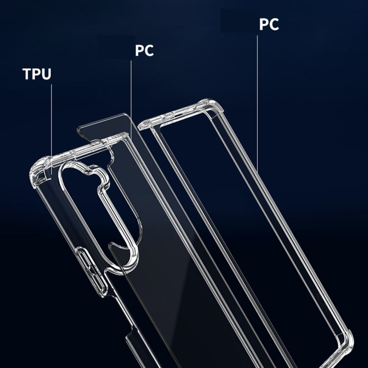 Custodia trasparente in TPU per Samsung Galaxy Z Fold5