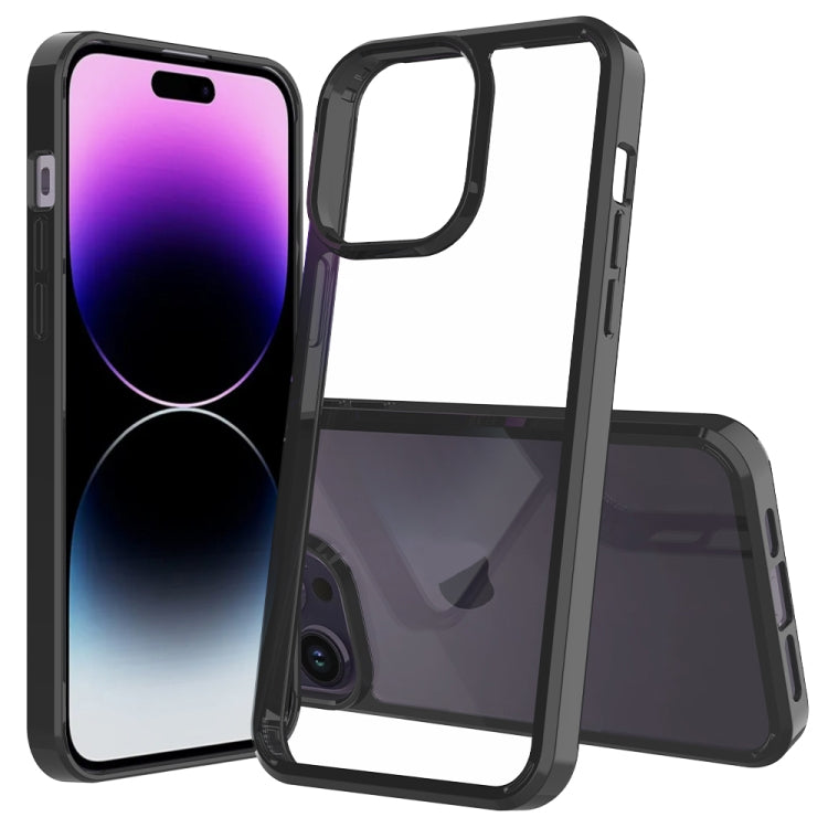 Custodia TPU acrilico per iPhone 15 e 16