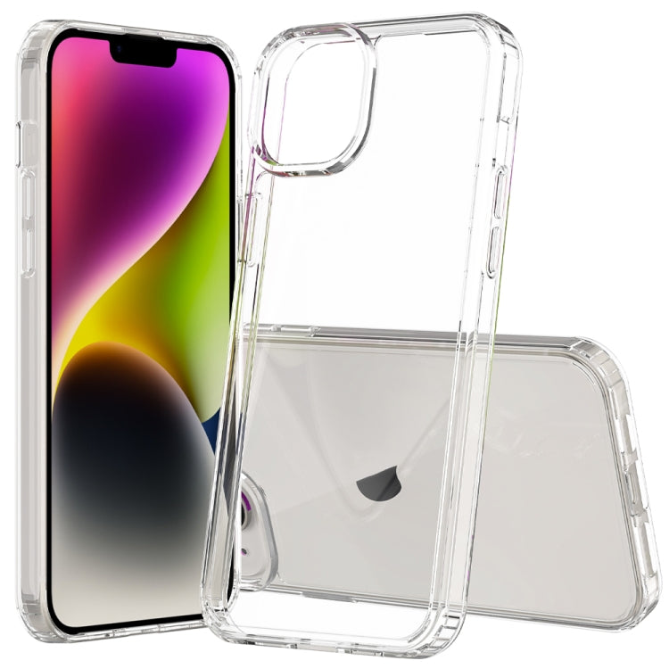 Custodia per telefono in TPU acrilico antigraffio, For iPhone 15 Plus, For iPhone 15