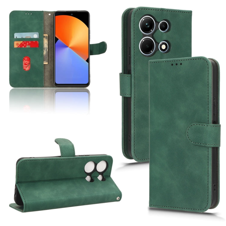Custodia per telefono in pelle con vibrazione magnetica Skin Feel, For Infinix Hot 30 5G, For Infinix Note 30 5G, For Infinix Note 30i, For Infinix Note 30