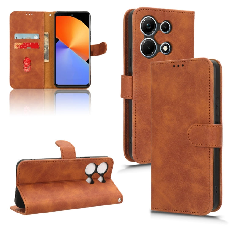 Custodia per telefono in pelle con vibrazione magnetica Skin Feel, For Infinix Hot 30 5G, For Infinix Note 30 5G, For Infinix Note 30i, For Infinix Note 30