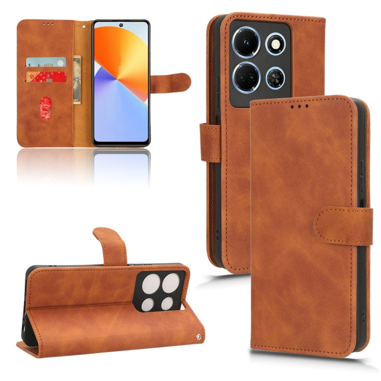 Custodia per telefono in pelle con vibrazione magnetica Skin Feel, For Infinix Note 30 4G, For Infinix Note 30 VIP
