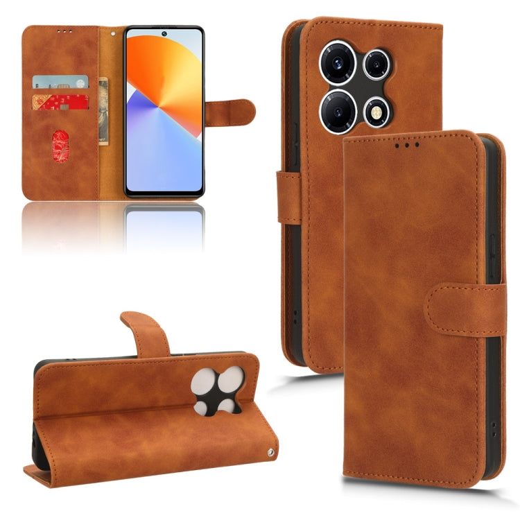 Custodia per telefono in pelle con vibrazione magnetica Skin Feel, For Infinix Note 30 4G, For Infinix Note 30 VIP