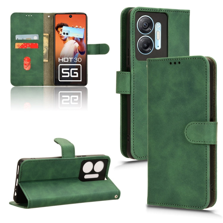 Custodia per telefono in pelle con vibrazione magnetica Skin Feel, For Infinix Hot 30 5G, For Infinix Note 30 5G, For Infinix Note 30i, For Infinix Note 30
