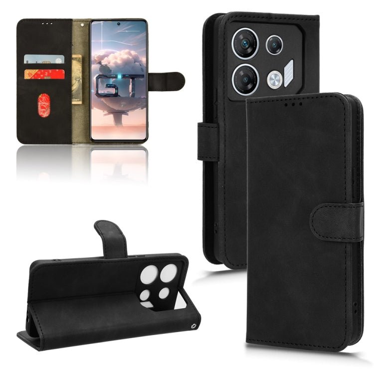 Custodia per telefono in pelle con vibrazione magnetica Skin Feel, For Infinix Hot 40i, For Infinix Smart 8, For Infinix Zero 30 5G, For Infinix GT 10 Pro