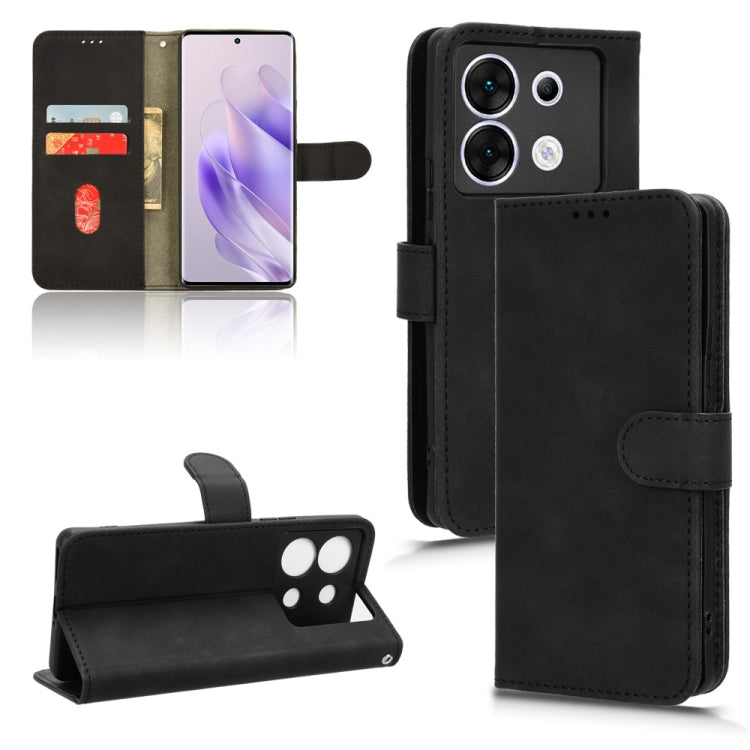 Custodia per telefono in pelle con vibrazione magnetica Skin Feel, For Infinix Hot 40i, For Infinix Smart 8, For Infinix Zero 30 5G, For Infinix GT 10 Pro