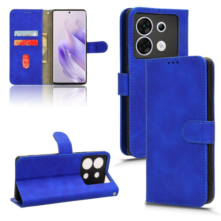 Custodia per telefono in pelle con vibrazione magnetica Skin Feel, For Infinix Hot 40i, For Infinix Smart 8, For Infinix Zero 30 5G, For Infinix GT 10 Pro