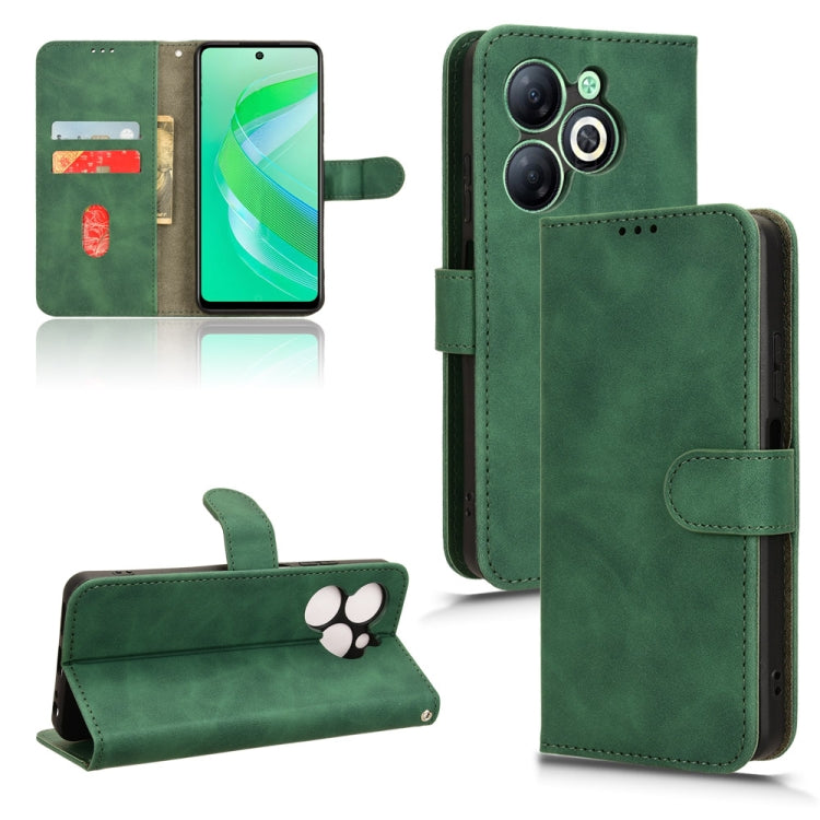 Custodia per telefono in pelle con vibrazione magnetica Skin Feel, For Infinix Hot 40i, For Infinix Smart 8, For Infinix Zero 30 5G, For Infinix GT 10 Pro