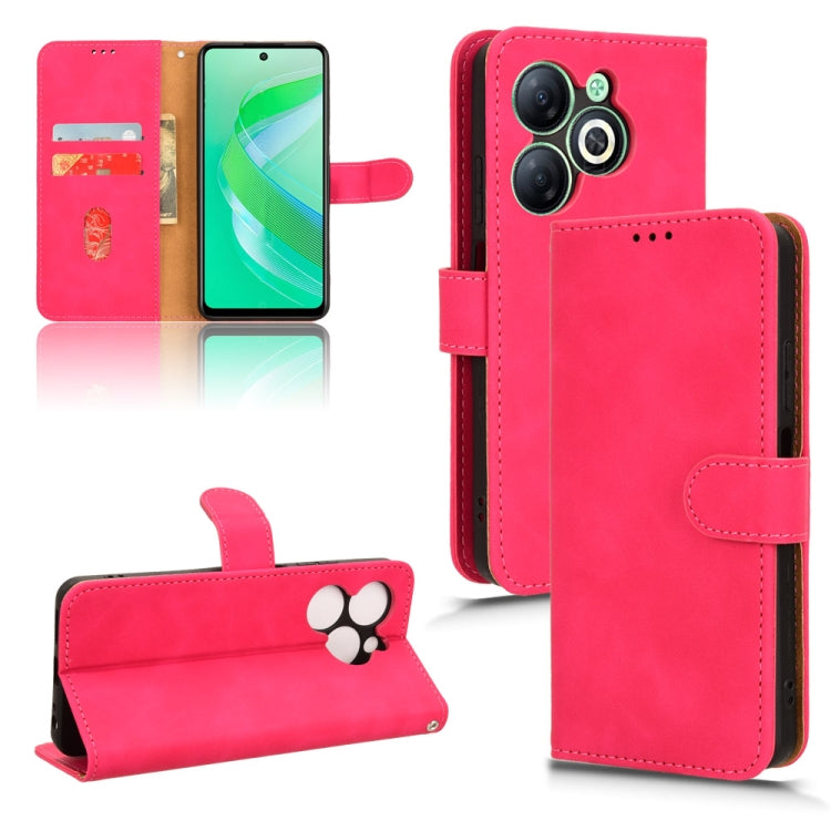 Custodia per telefono in pelle con vibrazione magnetica Skin Feel, For Infinix Hot 40i, For Infinix Smart 8, For Infinix Zero 30 5G, For Infinix GT 10 Pro