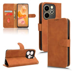 Custodia per telefono in pelle con vibrazione magnetica Skin Feel, For Infinix Hot 40i, For Infinix Smart 8, For Infinix Zero 30 5G, For Infinix GT 10 Pro
