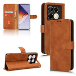 Custodia per telefono in pelle con vibrazione magnetica Skin Feel, For Infinix Zero 40 4G, For Infinix Zero 40 5G, For Infinix Note 40X 5G, For Infinix Note 40 5G