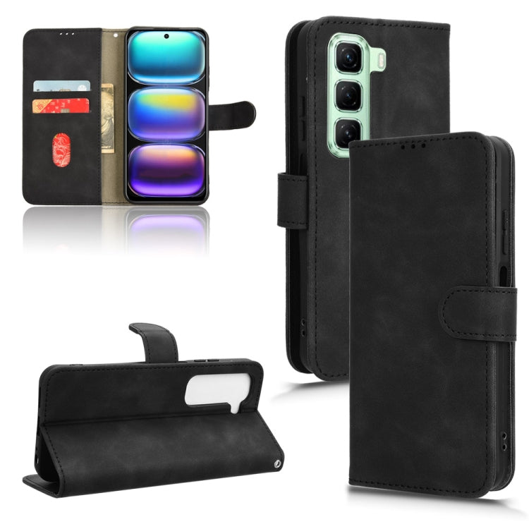 Custodia per telefono in pelle con vibrazione magnetica Skin Feel, For Infinix Hot 50i / Smart 9, For Infinix Hot 50 Pro+, For Infinix Hot 50 4G, For Infinix Hot 50 5G