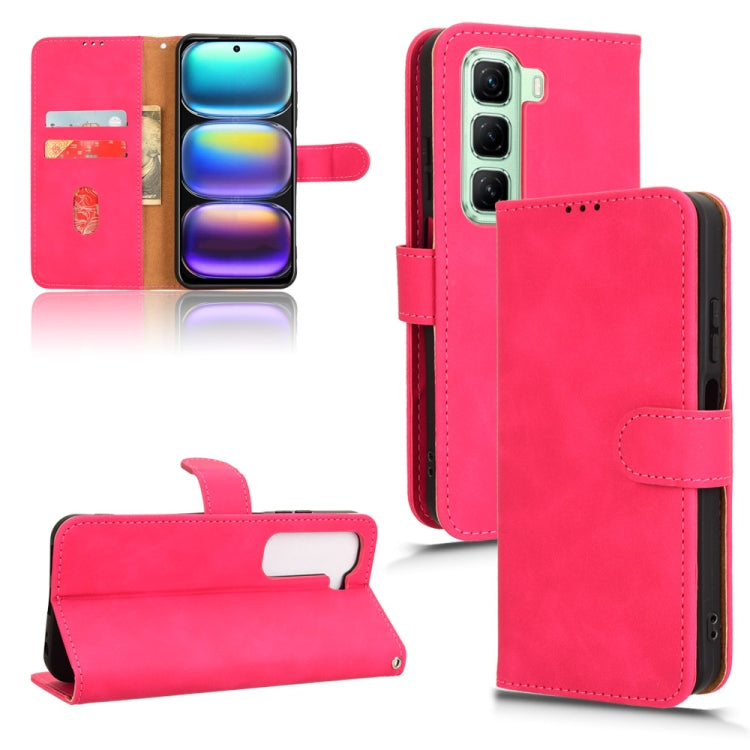 Custodia per telefono in pelle con vibrazione magnetica Skin Feel, For Infinix Hot 50i / Smart 9, For Infinix Hot 50 Pro+, For Infinix Hot 50 4G, For Infinix Hot 50 5G