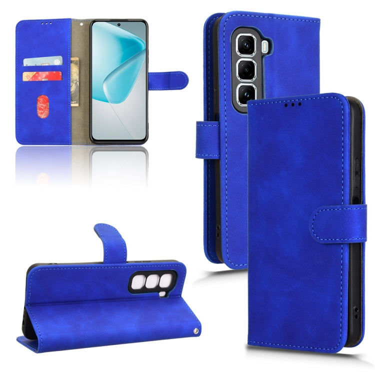Custodia per telefono in pelle con vibrazione magnetica Skin Feel, For Infinix Hot 50i / Smart 9, For Infinix Hot 50 Pro+, For Infinix Hot 50 4G, For Infinix Hot 50 5G