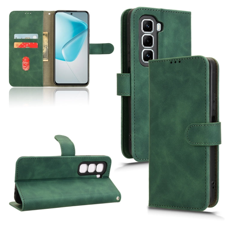 Custodia per telefono in pelle con vibrazione magnetica Skin Feel, For Infinix Hot 50i / Smart 9, For Infinix Hot 50 Pro+, For Infinix Hot 50 4G, For Infinix Hot 50 5G