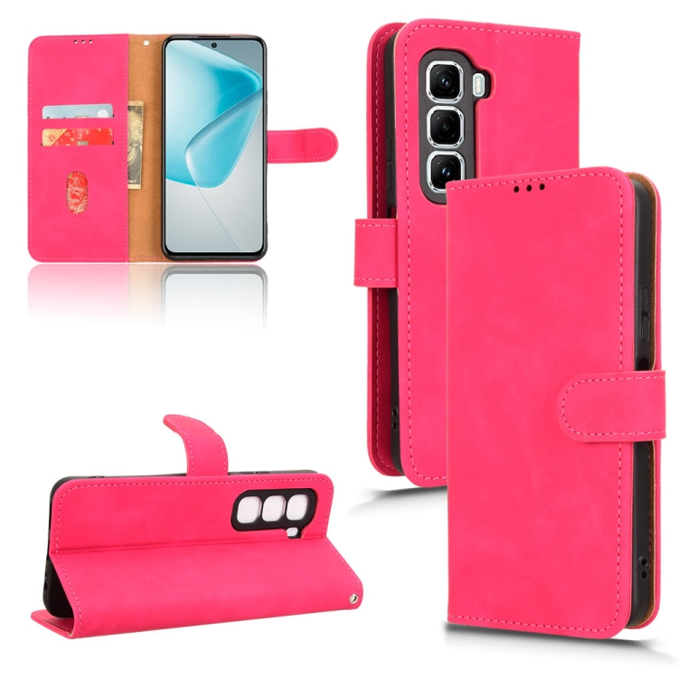 Custodia per telefono in pelle con vibrazione magnetica Skin Feel, For Infinix Hot 50i / Smart 9, For Infinix Hot 50 Pro+, For Infinix Hot 50 4G, For Infinix Hot 50 5G
