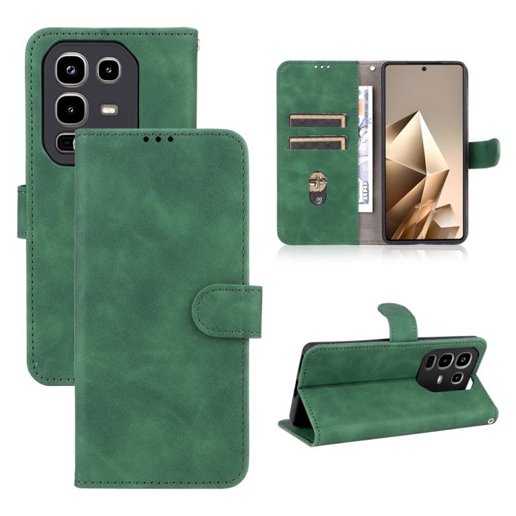 Custodia per telefono in pelle con vibrazione magnetica Skin Feel, For Infinix Note 50s, For Infinix Note 50x, For Infinix Note 50 Pro 4G, For Infinix Hot 50 Pro