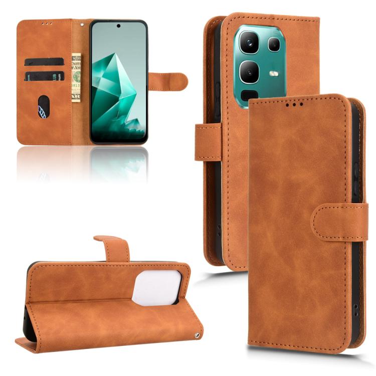Custodia per telefono in pelle con vibrazione magnetica Skin Feel, For Infinix Note 50s, For Infinix Note 50x, For Infinix Note 50 Pro 4G, For Infinix Hot 50 Pro