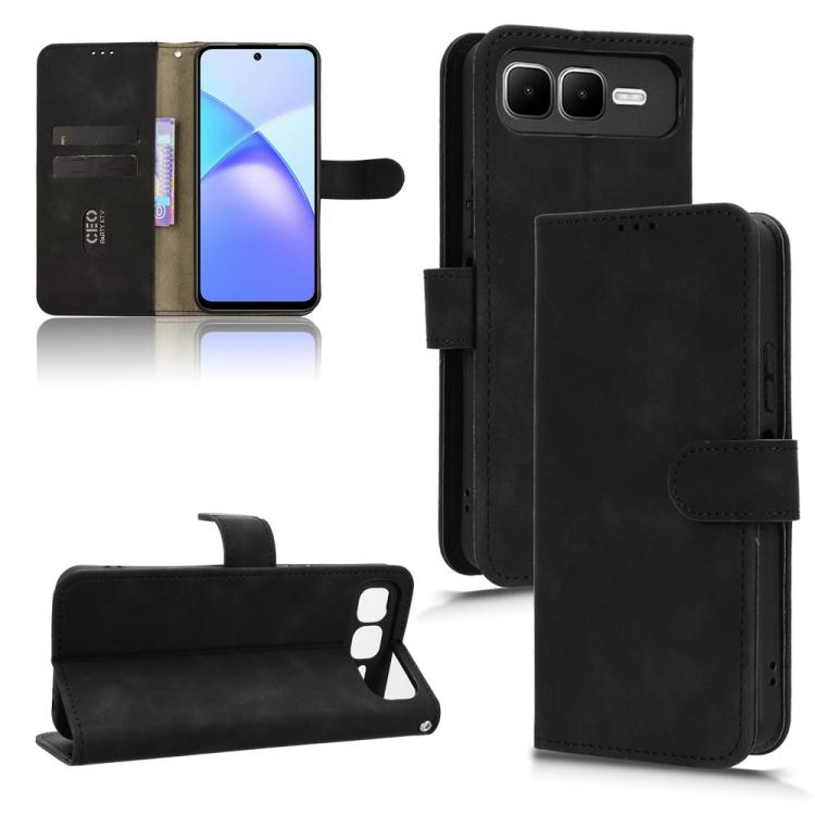 Custodia per telefono in pelle con vibrazione magnetica Skin Feel, For Infinix Hot 60 5G, For Infinix Hot 60 Pro+ 4G, For Infinix Hot 60 Pro 4G, For Infinix Smart 10 Plus 4G