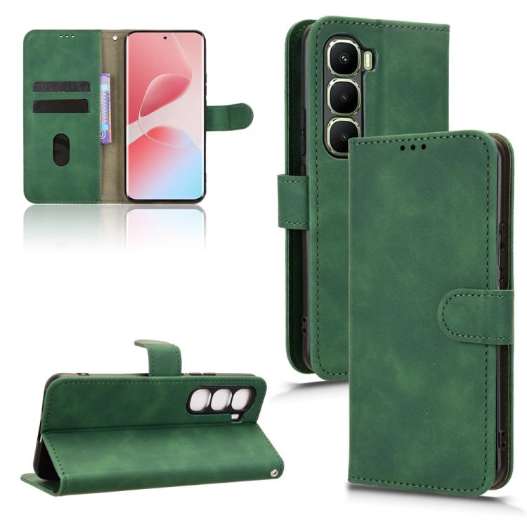 Custodia per telefono in pelle con vibrazione magnetica Skin Feel, For Infinix Hot 60 5G, For Infinix Hot 60 Pro+ 4G, For Infinix Hot 60 Pro 4G, For Infinix Smart 10 Plus 4G