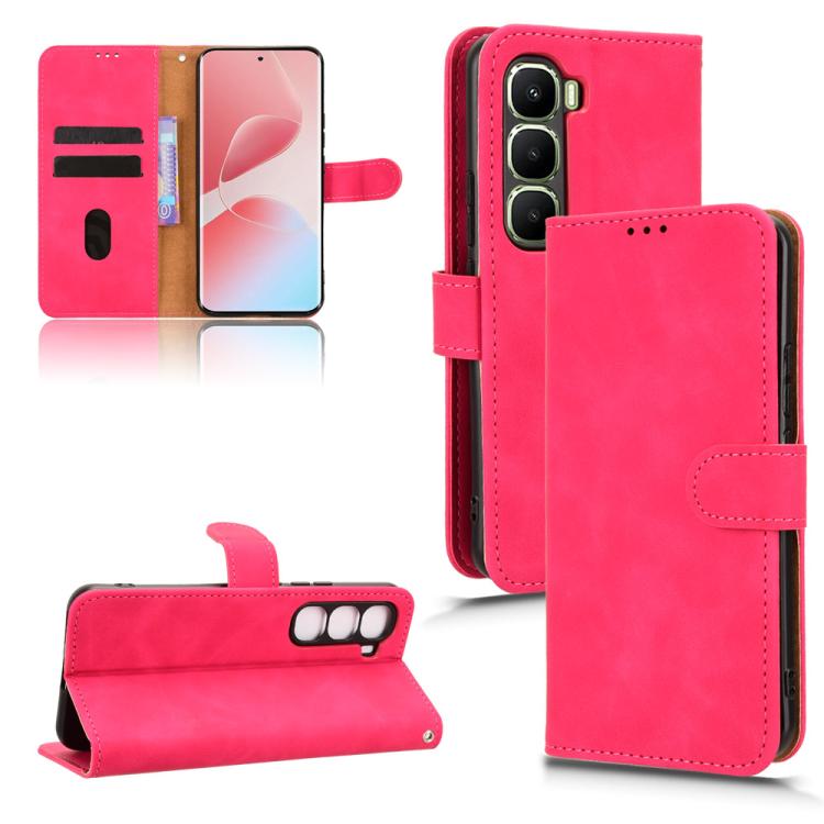 Custodia per telefono in pelle con vibrazione magnetica Skin Feel, For Infinix Hot 60 5G, For Infinix Hot 60 Pro+ 4G, For Infinix Hot 60 Pro 4G, For Infinix Smart 10 Plus 4G
