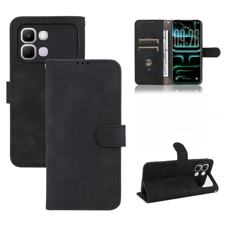 Custodia per telefono in pelle con vibrazione magnetica Skin Feel, For Infinix GT 50 Pro 5G, For Infinix Hot 70 4G, For Infinix Note 60 Ultra 5G, For Infinix Note Edge 5G