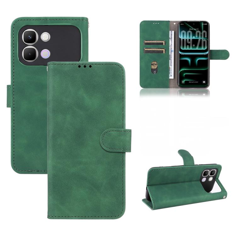 Custodia per telefono in pelle con vibrazione magnetica Skin Feel, For Infinix GT 50 Pro 5G, For Infinix Hot 70 4G, For Infinix Note 60 Ultra 5G, For Infinix Note Edge 5G