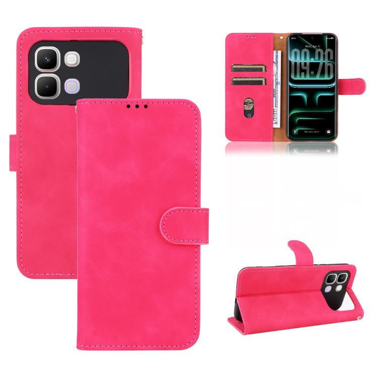 Custodia per telefono in pelle con vibrazione magnetica Skin Feel, For Infinix GT 50 Pro 5G, For Infinix Hot 70 4G, For Infinix Note 60 Ultra 5G, For Infinix Note Edge 5G