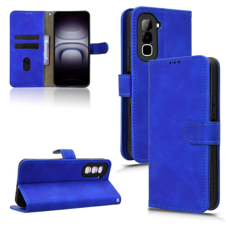 Custodia per telefono in pelle con vibrazione magnetica Skin Feel, For Infinix GT 50 Pro 5G, For Infinix Hot 70 4G, For Infinix Note 60 Ultra 5G, For Infinix Note Edge 5G