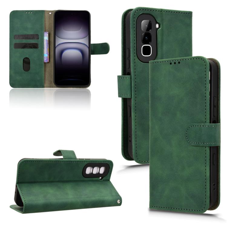 Custodia per telefono in pelle con vibrazione magnetica Skin Feel, For Infinix GT 50 Pro 5G, For Infinix Hot 70 4G, For Infinix Note 60 Ultra 5G, For Infinix Note Edge 5G