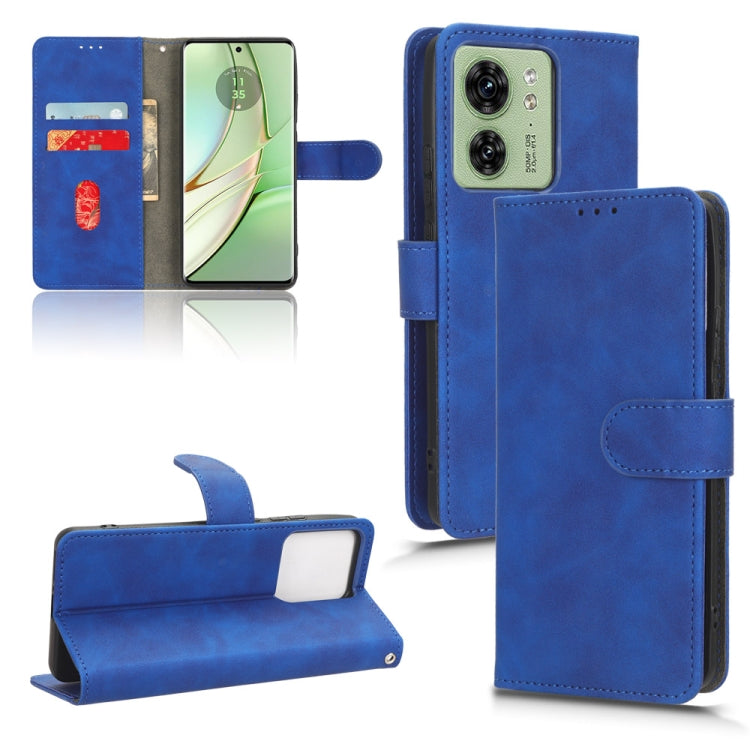 Custodia per telefono in pelle con vibrazione magnetica Skin Feel, For Motorola Edge 40