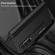 Custodia in pelle con cerniera per Samsung Galaxy Z Fold4