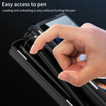 Custodia in pelle con cerniera per Samsung Galaxy Z Fold4