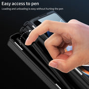 Custodia in pelle con cerniera per Samsung Galaxy Z Fold4