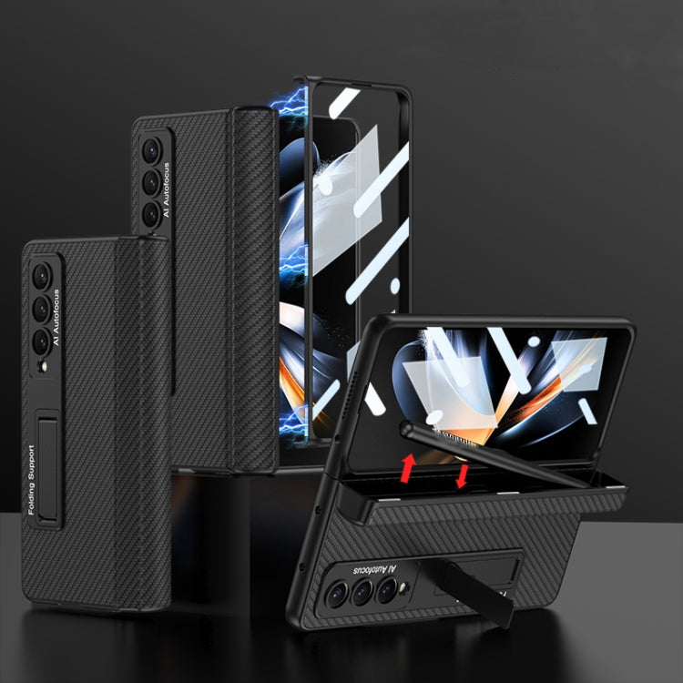 Custodia in pelle con cerniera per Samsung Galaxy Z Fold4