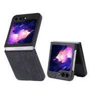 Custodia in pelle goffrata per Samsung Galaxy Z Fold5