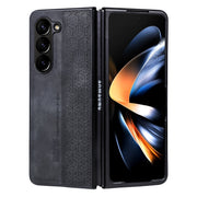 Custodia in pelle goffrata per Samsung Galaxy Z Fold5