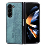 Custodia in pelle goffrata per Samsung Galaxy Z Fold5