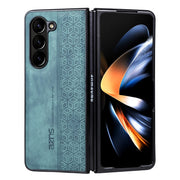 Custodia in pelle goffrata per Samsung Galaxy Z Fold5