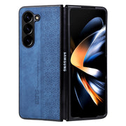 Custodia in pelle goffrata per Samsung Galaxy Z Fold5