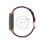 Per Fitbit Charge 4 / Charge 3 / Charge 3 SE Cinturino di ricambio per cinturino in nylon denim a grana testa in acciaio inossidabile