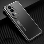 Custodia per telefono in metallo satinato, For OPPO Find X8, For OPPO Reno10 Pro+, For OPPO Reno10 Pro, For OPPO Reno10, For OPPO Find X8 Pro