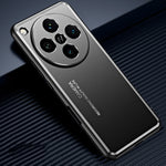 Custodia per telefono in metallo satinato, For OPPO Find X8, For OPPO Reno10 Pro+, For OPPO Reno10 Pro, For OPPO Reno10, For OPPO Find X8 Pro