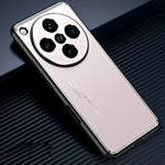 Custodia per telefono in metallo satinato, For OPPO Find X8, For OPPO Reno10 Pro+, For OPPO Reno10 Pro, For OPPO Reno10, For OPPO Find X8 Pro