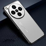 Custodia per telefono in metallo satinato, For OPPO Find X8, For OPPO Reno10 Pro+, For OPPO Reno10 Pro, For OPPO Reno10, For OPPO Find X8 Pro