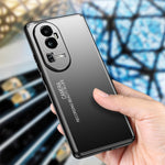 Custodia per telefono in metallo satinato, For OPPO Find X8, For OPPO Reno10 Pro+, For OPPO Reno10 Pro, For OPPO Reno10, For OPPO Find X8 Pro